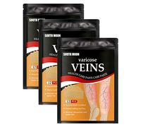 12PCS Varicose Vein Patch, Anti Varicose Vein Soothing Leg Patch, Natural Herbal Spider Varicose Vein Health Patch, Promote Blood Circulation and Relieve Leg Fatigue
