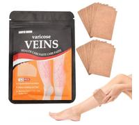 12Pcs Varicose Veins Treatment for Legs, Spider Veins Removal for Legs Treatment Patch, Natural Varicose Veins Patch Relief Leg Pain Strengthen Capillary Health & Improve Blood Circulation