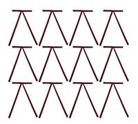 12PCS Velvet Christmas Tree Bows, Vintage Christmas Tree Ribbon, Christmas Bow For Gift Wrapping, Christmas Ornaments For The Home, Rustic Christmas Decorations For Door Wreath Fence Porches Garland