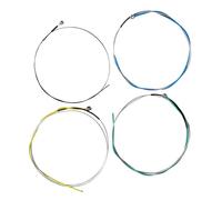 12PCS Violin Strings Nylon Core Stainless Steel Winding Aluminum Mg Alloy Replacement Strings for 1/2 1/4 3/4 4/4 Size Violins Professional Musicians Beginners