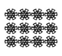 12pcs Walking Stick Bottom Pad Thicken Trekking Poles Cane Tip Protectors For Various Weather Conditions