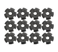 12pcs Walking Stick Bottom Pad Thicken Trekking Poles Cane Tip Protectors For Various Weather Conditions