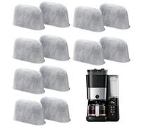 12Pcs Water Filter Inserts for Ninja Luxe Cafe & Premier ES601UK, Compatible Coffee Filters for Ninja Coffee Machines, Enhance Flavor & Purity, Easy-to-Install Replacement Accessories