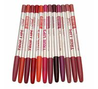 12pcs Waterproof Professional Lip Liner Pencil Long Lasting Eye Liner Pen