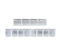 12pcs Weights for Pinewood Derby Car, 4OZ Total 2 Size Adhesive Low-Profile Weights Set for Race Car Wheels Axles COG Speed Adjustment
