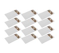 12PCS Wet/Dry Dust Bags compatible withBosch GAS 18V-6 LS Professional PRO-133 Vacuum Cleaner Accessories Replacement Bags