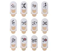 12pcs White ABS Webcam Slider Privacy Lens Cover for Tablets | Large Hole, Curved Edges, Extra Mini Size, Movable Slide for Video Calls and Online Classes