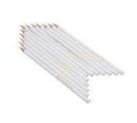12PCS White Pencil Water Soluble Sewing Marking Tool Dressmakers DIY Craft Markers Pens , Charcoal Pencils Drawing Set for Beginners Artists