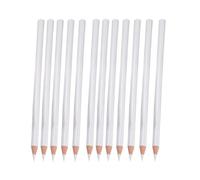12pcs White Wood Rhinestone Picker Pen Nail Dotting Tool