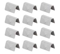 12Pcs Wind Deflector Clips Car Wind Rain Deflector Channel Stainless Steel Fixing Retaining Clips Fit for HEKO G3