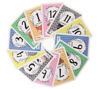 12pcs Wooden Baby Milestone Cards for Photography and Commemoration
