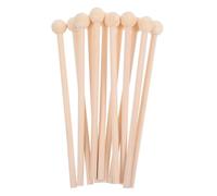 12Pcs Wooden Mallets Music Percussion Sticks for Xylophone Glockenspiel Premium Easy Grip for Performance and Party