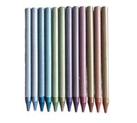 12Pcs Woodless Watercolor Pencil for Coloring Painting Art Illustrations Journaling Water-Soluble Colored Pencil