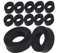 12pcs x M3 x 5mm Black Nylon Spacers and Standoff Washers for M3, M4, M5, M6, M8 Screws, Lengths 3mm to 30mm