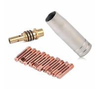 12pcsSet MB 15AK MIGMAG Welding Contact Tips 12pcs 12Pcsset 15Ak thank you for your understanding Nozzle Shroud Length 5.5*.7cmApprox