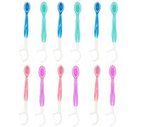 12PcsTravel Toothbrush Set, Disposable Toothbrush with Toothpaste, Portable Toothbrush for Outdoor Camping, Office Use, and Emergency, Individually Wrapped