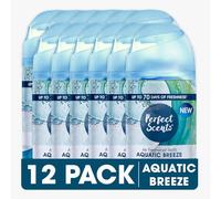 12Perfect Scents Automatic Air Freshener Refill Spray (12 Pack) - Aquatic Breeze (12x250ml)