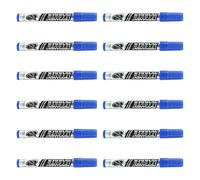 12Pieces Professional Permanent Markers For Labeling Packaging Industrial Use Marker Pen Quick Dry Water Resistant Marker Pen For Professional Use