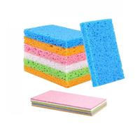 12pk Finger Grip Scourers, Heavy Duty Kitchen Sponges Washing Up Scourer, Non-Scratch Design, Ergonomic Grip for Comfortable Cleaning, Perfect for Pots, Pans, Dishes, and Household Surfaces