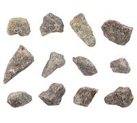12PK Raw Quartzite, Metamorphic Rock Specimens - Approx. 1" - Geologist Selected & Hand Processed - Great for Science Classrooms - Class Pack - Eisco Labs
