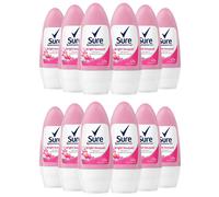 12pk Sure MotionSense Bright Bouquet Roll-On Deodorant - 12 x 50ml