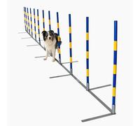 12pole Agility Weaves Poles, Slalom - orig. Callieway® (Kennel Club + FCI conform) 2x6 poles build up possible too!
