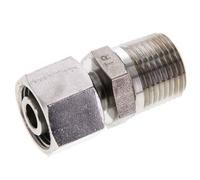 12S & 1/2'' NPT Stainless Steel Straight Swivel with Male Threads 630 bar Adjustable ISO 8434-1