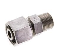 12S & 3/8'' NPT Stainless Steel Straight Swivel with Male Threads 630 bar Adjustable ISO 8434-1