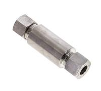 12S Stainless Steel Straight Welding Cutting Fitting Bulkhead 630 bar ISO 8434-1