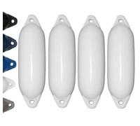 12skipper Majoni Fender Star 15 Long Fender Set of 4 White
