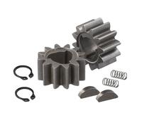 12T Pinion Drive Gear Kit with Transmission Keys Clips Springs Suitable for Honda HRR HRS HRT HRZ 216 Lawn Mower