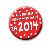 12th Birthday Badge - 76mm All The Best Things Were Made In 2014 Pin Badge Button Gift Under £5 For Him Or Her 0198