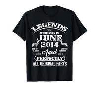 12th Birthday Gift Legend Born in June 2014 12 Years Old T-Shirt