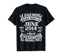 12th Birthday Gift Legend Born in June 2014 12 Years Old T-Shirt