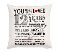 12th Birthday Gifts for Girls | Birthday Gifts for Boys Age 12 | 12th Birthday Decorations Girls Boy | 45cm*45cm Cushion Covers Gifts for Daughter Niece Son Granddaughter Grandson