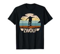 12th Birthday Skater Park 12 Years Boys Skateboard T-Shirt