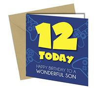 12th Twelfth Birthday Card for Son kids children's Gaming X box Play Station #1503