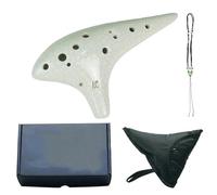 12tone C Ceramic Ocarina Comes With Songbook Neck Strap And Carrying Case(1)