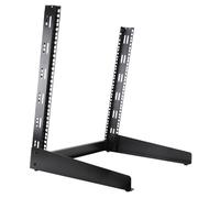 kenable 19 inch Rack Mount Stand Open Frame Desktop Work Surface Studio 12U 450mm Deep with Anti-Slip Feet