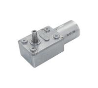 12V 0.6rpm Worm Gear Motor DC High Torque Self Lock for Automation Equipment JGY370 Worm Gearmotor Reduction Gear Motor 12V(With bracket,40RPM_24V)