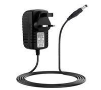 12V 1.25A Power Supply Charger, 15W Power Cord Adapter for Echo Dot (3rd/4th/5th) Gen, Dot with Clock Dot Kids Edition Show 5 (1st & 2nd Gen), Fire TV Cube