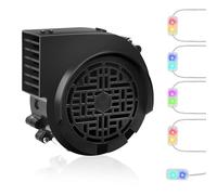 12V 1.2A Inflatable Replacement Motor for 5-9FT Halloween Christmas Inflatables Air Blower Fan with 5 LED Light Fans 1.5A Adapter Outdoor Blow Up Fan Blower Parts for Inflatables Yard Decorations