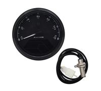 12V 1-4 Cylinders Motorbike Gauge Motorcycle Tachometer 12000RMP Digital Indicator Moto Accessories Universal Dashboard Tachometer Gauge
