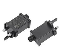 12V 1000mA/1250mA/1500mA Power Supply Converter IP44 Waterproof Transformer US/EU/AU/UK Plug Replace Yard Inflatable LED Adapter,Power Inverters AC to DC Adapter (UK 1500mA)