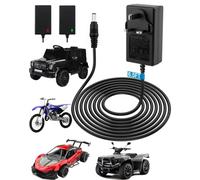 12V 1000mA Charger for Kids Ride on Car, Power Adapter for Childs Electric Cars, Kids Electric Ride on Car SUV Motorcycle, Sports Cars, Quad Bike Jeeps Universal Charging Riding Toy Power Adapter