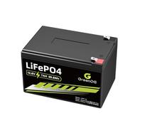 12V 100Ah LiFePO4 Battery Group 31 With Built-in 100A BMS, 15000 Deep Cycles Rechargeable Lithium Battery Prefect for Solar System, Rvs, Marine, Vans, Trailer, Backup (12V 7Ah)
