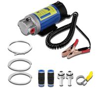 12V 100W Oil Extractor Pump Portable Engine Low Noise Self-Priming Motor Diesel for Car Motorcycle and Boat Engine Oil Transfer Change Pump