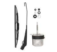 12V 105 Degree Rotating Windshield Wiper Motor Kit Universal Electric Wiper Arm Motor Set for Tractor Fishing Boat ATV UTV