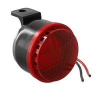 12V 105dB Reversing for Car, Truck & Motorcycle - IP67 Waterproof Backup Alarm Beeper with 50mm Diameter, ABS Plastic, 15W Output, Single