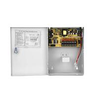 12V 10A Access Control Power Supply Box, UPS PWM Backup Battery Box with Delayed Power-off Function, Power Supply Switch Box